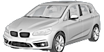 BMW F45 B0380 Fault Code